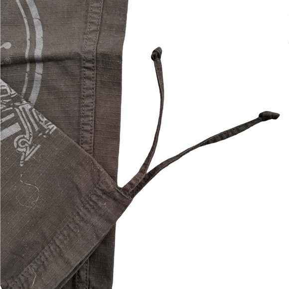 PacSun Budweiser Collab Cargo Pants in Black. Size 34. NWT - Picture 2 of 10